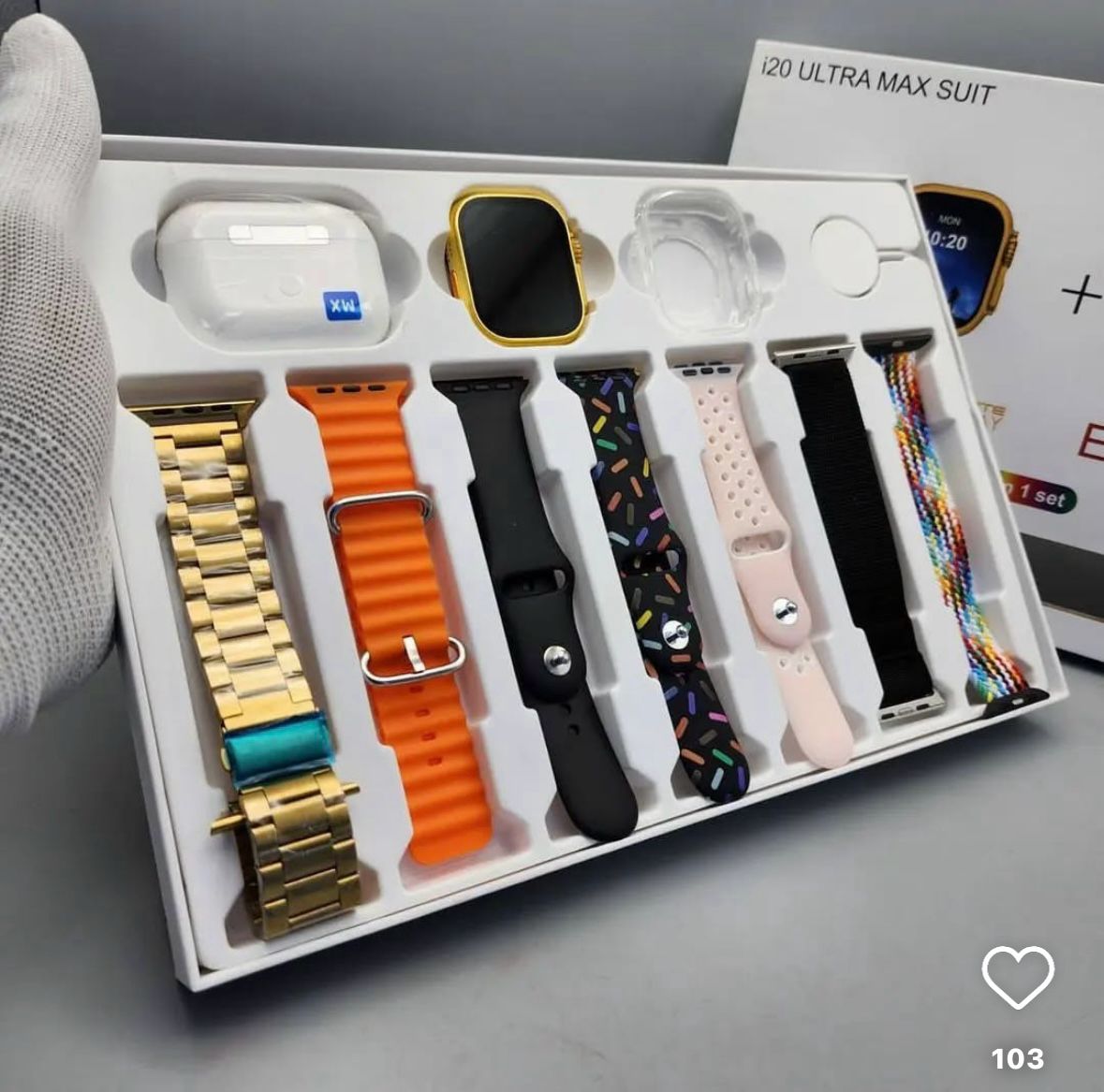 I20 ULTRA MAX SUIT SMART WATCH