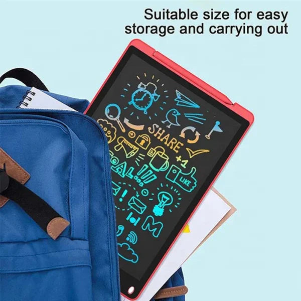 12inch Reusable Writing Kids Tablet - Multicolor