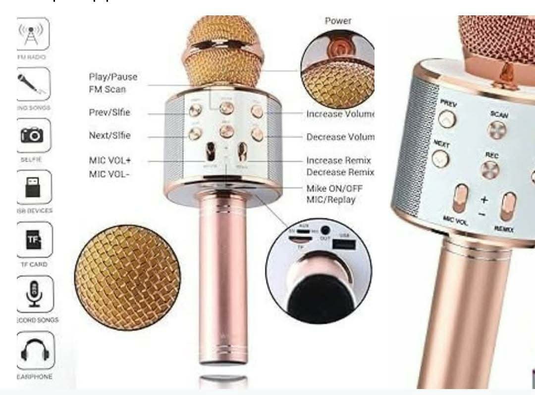 Wireless Bluetooth Mic with speaker