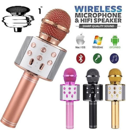 Wireless Bluetooth Mic with speaker