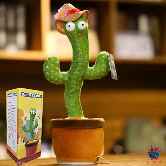 Rechargeable Cactus Talking Toy / Voice Recording with Clothes Accessories