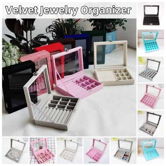 Front Mirror Large Jewellery Organiser (Mix/Random colour)