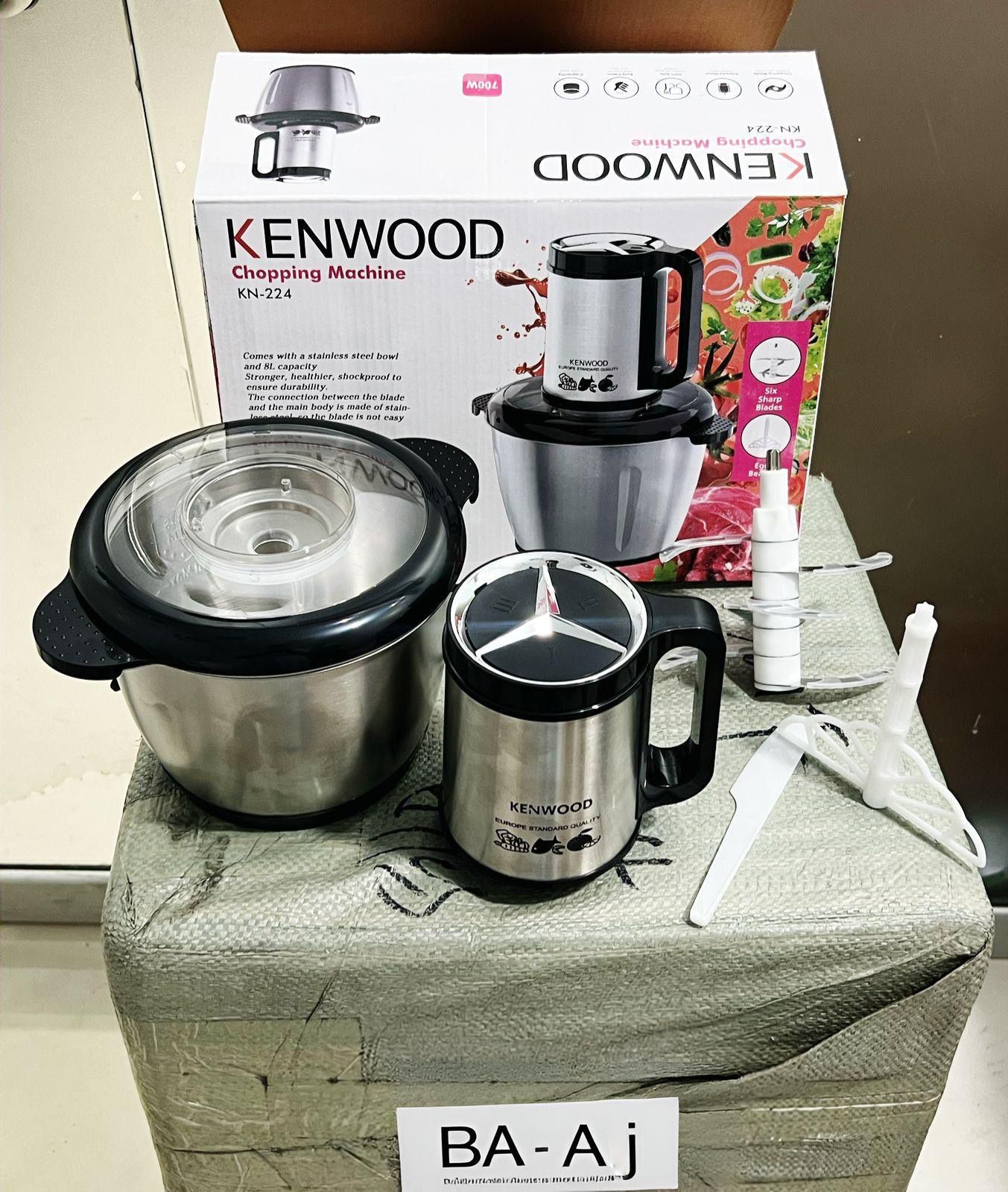 Stainless Steel 6Blades Chopping Machine with Plastic Knife and Egg Beater